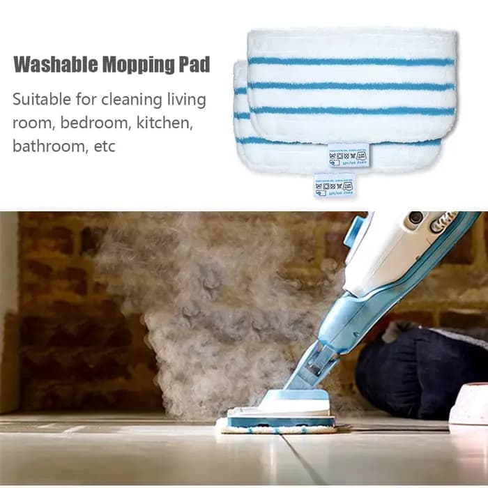 Tampons de vadrouille lavables pour aspirateur à vapeur Black + Decker FSM1610