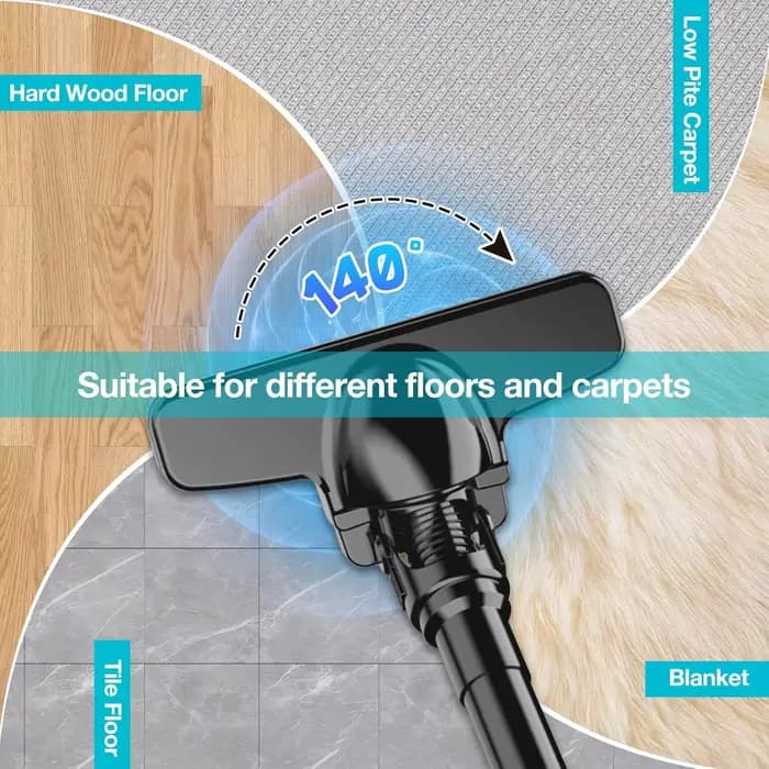 Aspirateur à main sans fil 5 en 1 pour batterie Makita 18V