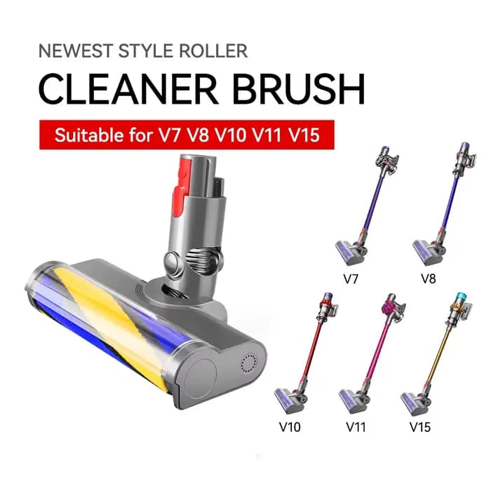 Tête de brosse douce améliorée à lumière LED verte