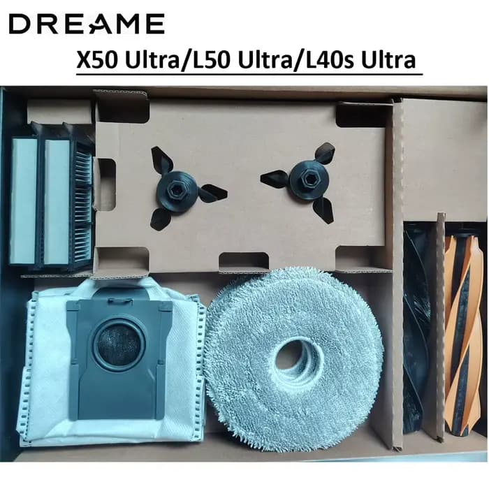 Kit de nettoyage d'accessoires pour robot aspirateur Original Dreame X50 Ultra L50