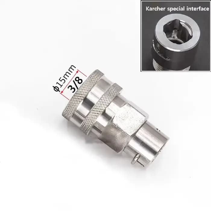 Adaptateur de tuyau et odorà eau pour Karcher