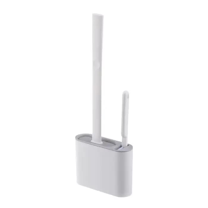 Brosse de Toilette Murale avec Coins Sans Fréquence