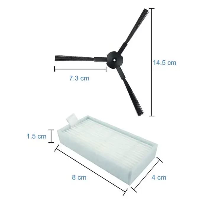 Kit d'accessoires pour aspirateur ILIFE ZACO V3 V3s V5 V5s V5s Pro