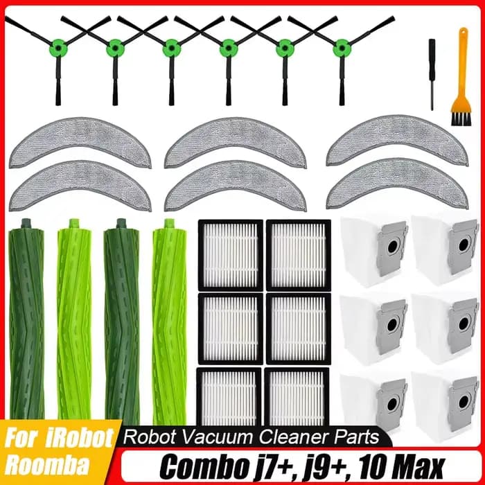 Pièces de rechange pour aspirateur robot iRobot Roomba Combo j7+