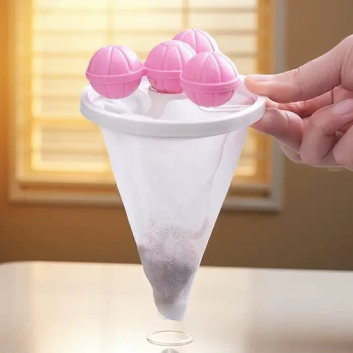 3 pièces/ensemble Machine à laver épilation filtre sac efficace filtrage maille cheveux charpie receveur flottant