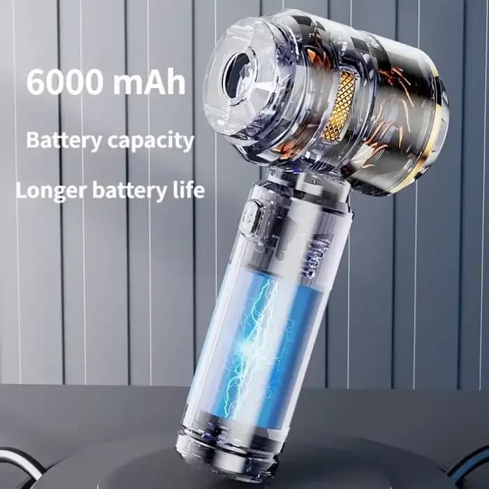 Aspirateur de voiture haute puissance Portable sans fil moteur sans brosse Machine de nettoyage plumeau d'air puissant pour appareil ménager