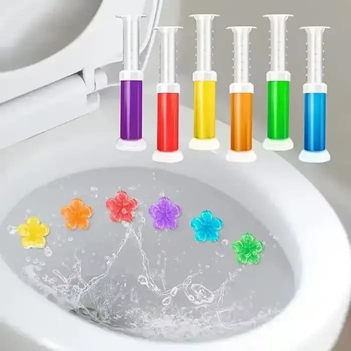 Nettoyant pour toilettes avec anciers de gel