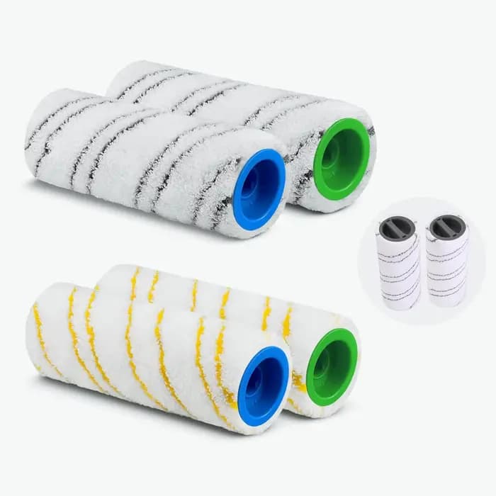 Rouleaux de Rechange Brosses de Nettoyage Accessoire Remplacement