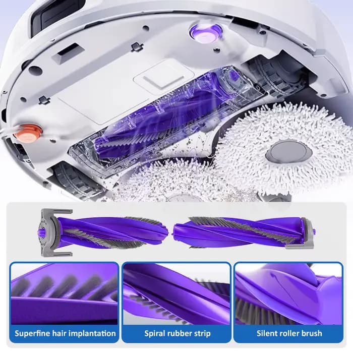 Brosse à rouleau principal pour aspirateur Robot Narwal Flow/Freo X Ultra/Freo X Plus/Freo Z Ultra/J5/J4/J4 Lite