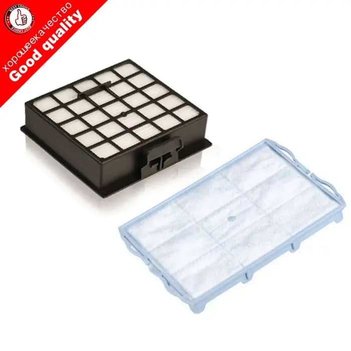 Pièces d'aspirateur (filtre moteur + filtre HEPA)
