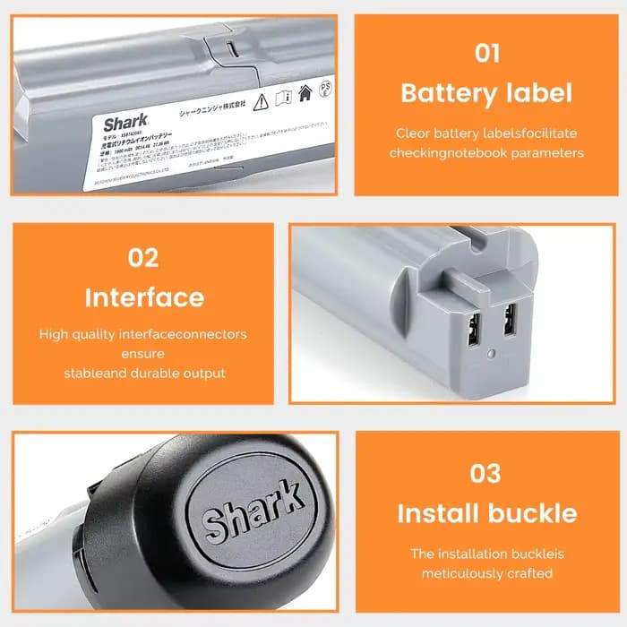 Batterie pour aspirateur sans fil Shlavabo