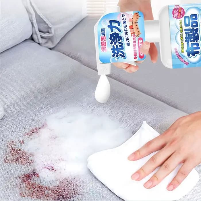 Mousse nettoyante pour canapé en tissu efficace