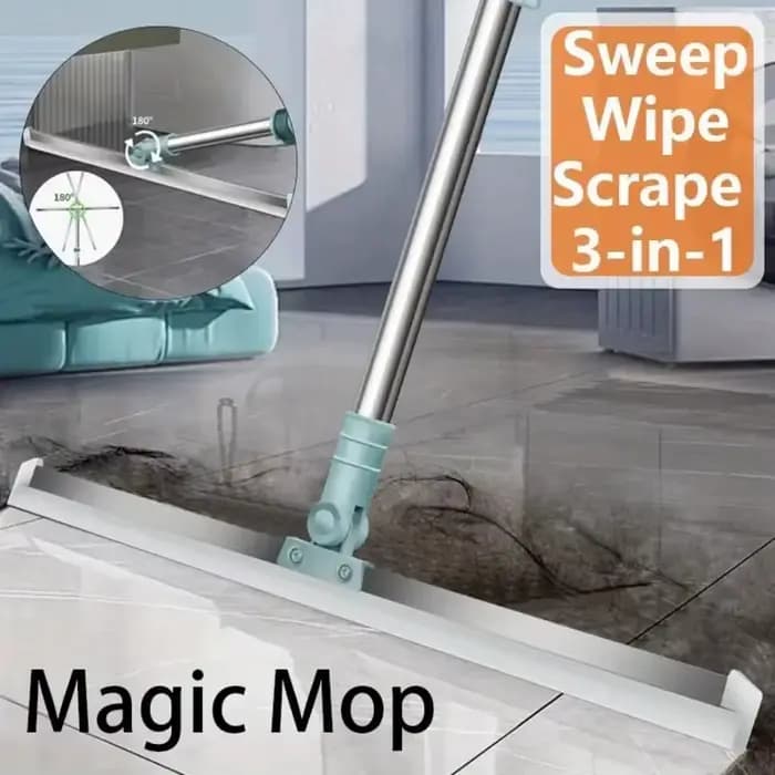 Balai magique de salle de bain