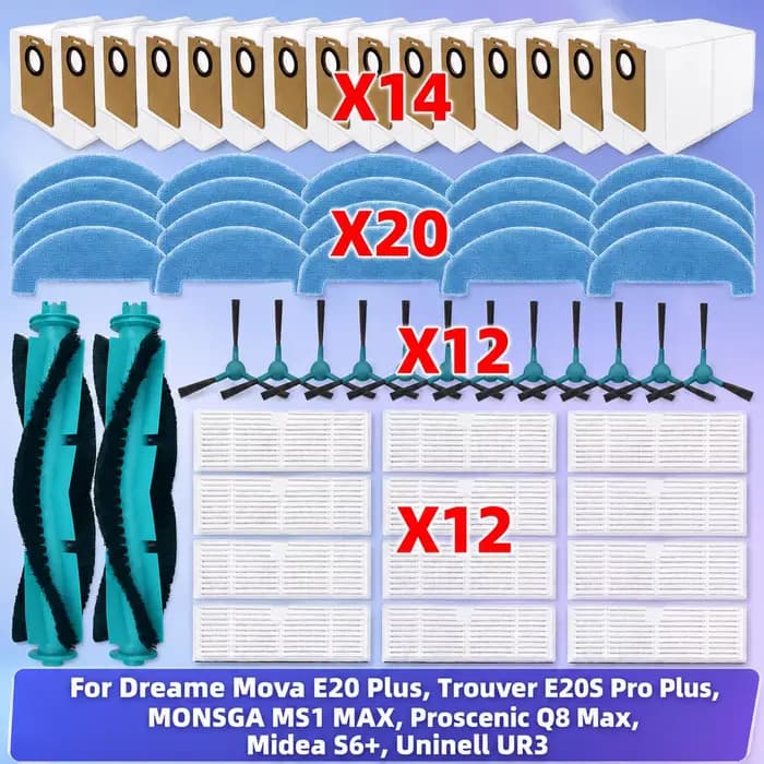Compatible avec Dreame Mova E20 Plus