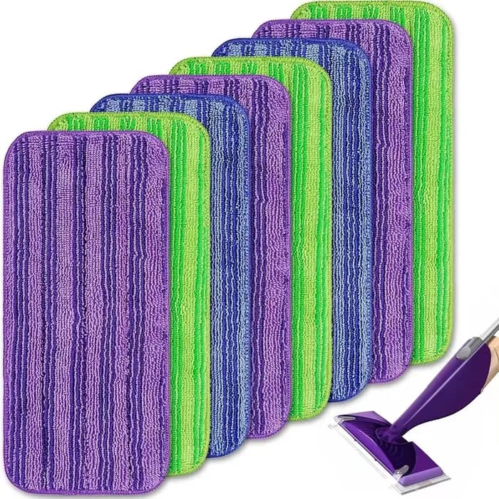 Tampons de vadrouille réutilisables pour Swiffer