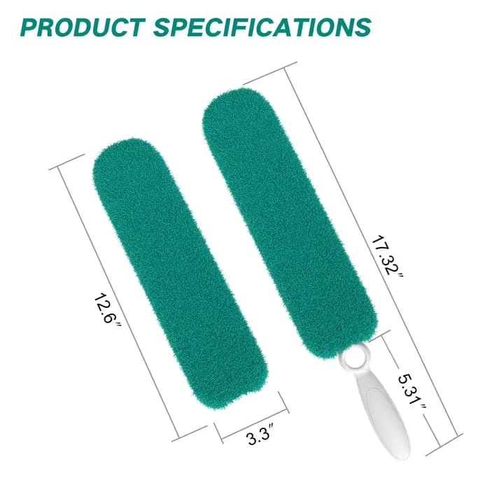 Brosse de nettoyage de la poussière en microcarence lavable