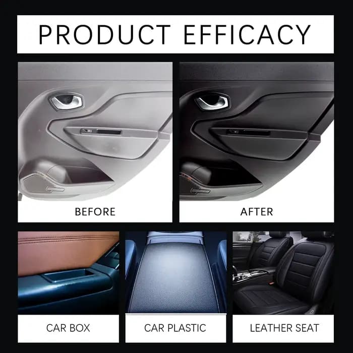 Nettoyant de polissage pour intérieur de voiture