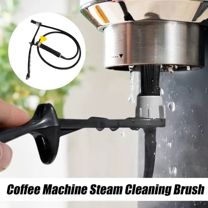 Brosse de nettoyage à la vapeur pour machine à expresso