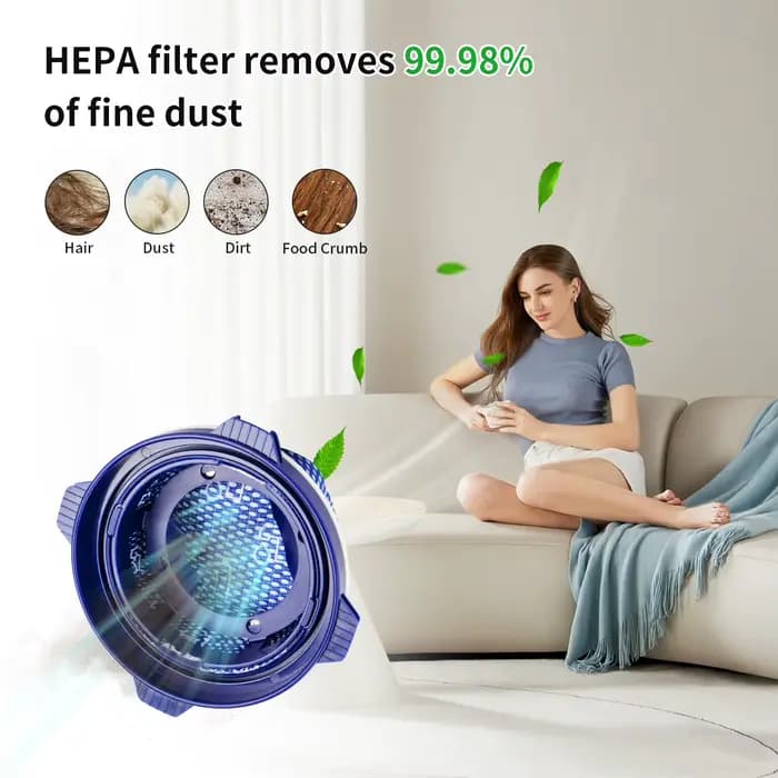 Filtre à vide DJ97-02649A utilisé pour l'aspirateur Samsung Jet 60/70/70+/75/75+