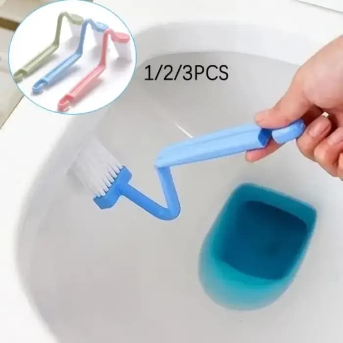 Brosse de toilette incurvée à Long manche