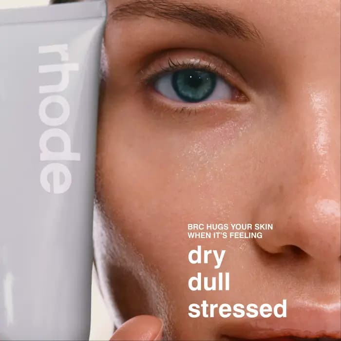 Crème réparatrice Rhode Barrier Restore, hydratant quotidien apaisant pour peaux sensibles, crème réparatrice hydratante pour le visage, pour tous les types de peaux sèches