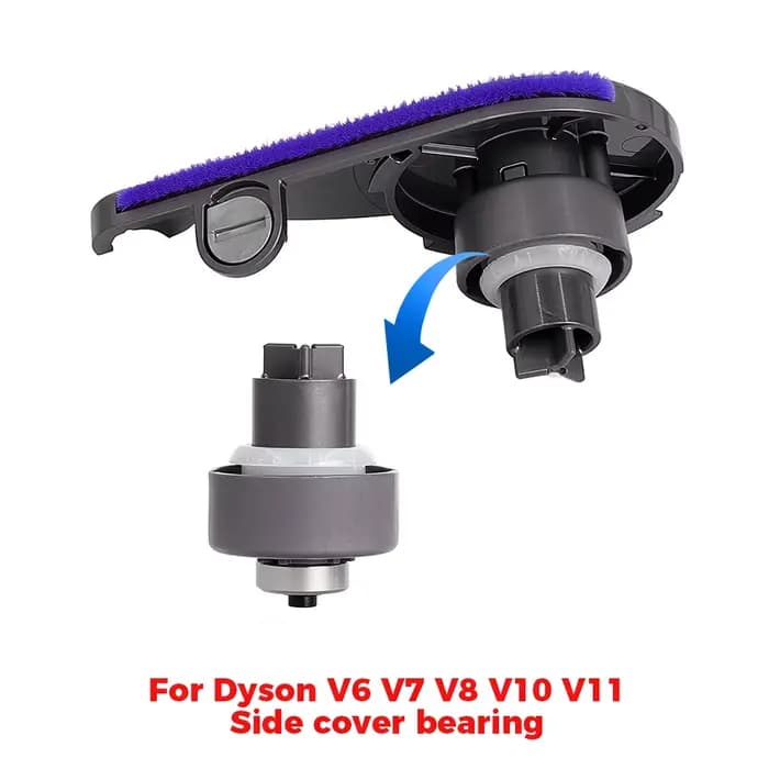 Cache latéral en velours doux pour aspirateur Dyson V6 V7 V8 V10 V11