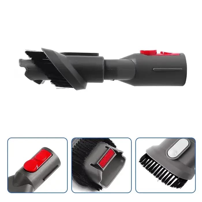 Brosse à tête d'aspiration 2 en 1 pour aspirateur Dyson V7 V8 V10 V11 V12 V15