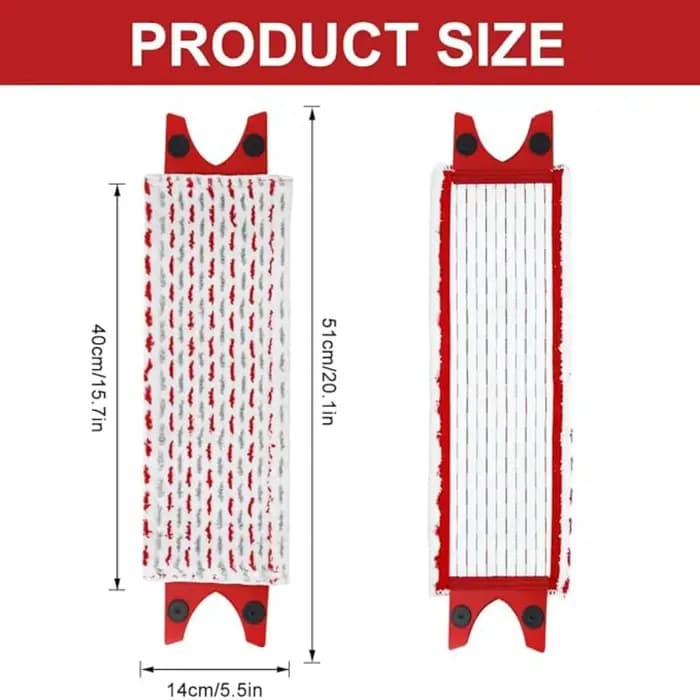 Tampons de vadrouille en microfibre pour ensemble de vadrouilles de sol Vileda Ultramax XL