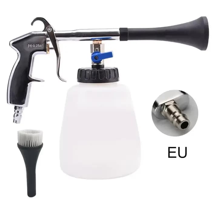 Pistolet de nettoyage pneumatique Tornado pour l'intérieur des voitures