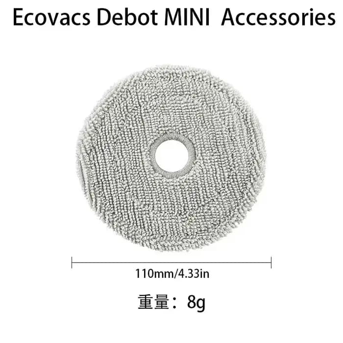 Ecovacs Deebot mini Robot aspirateur accessoires brosse principale tissu sac à poussière bord