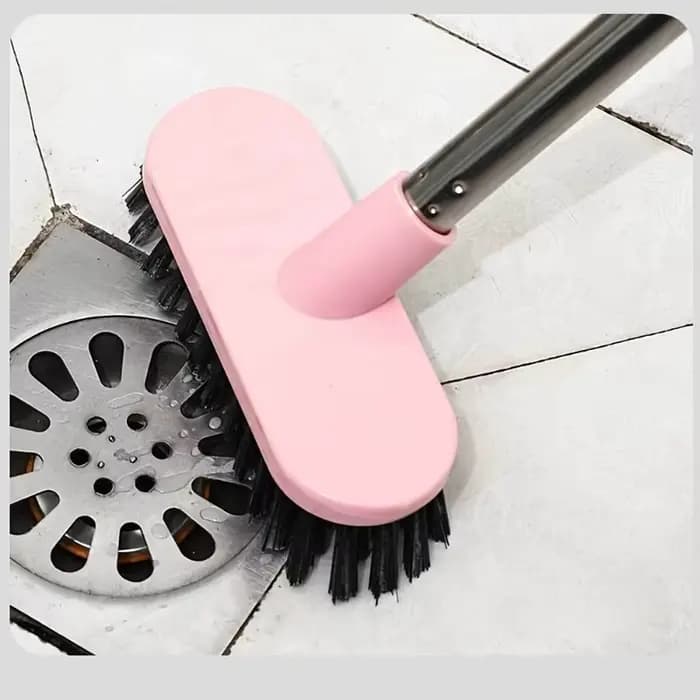 La brosse de toilette à long manche est idéale pour nettoyer la salle de bain. Sa poils robustes éliminent efficacement les taches tenaces