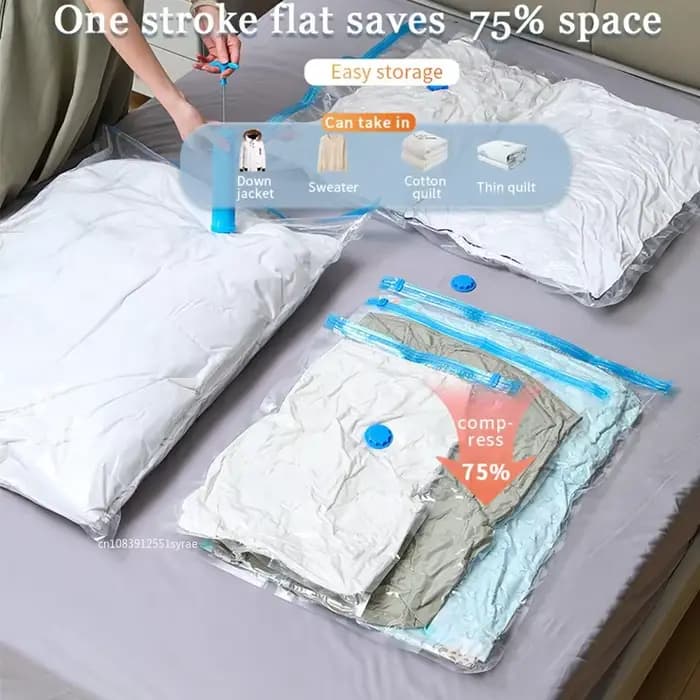 Sacs de rangement sous vide pour garde-robe