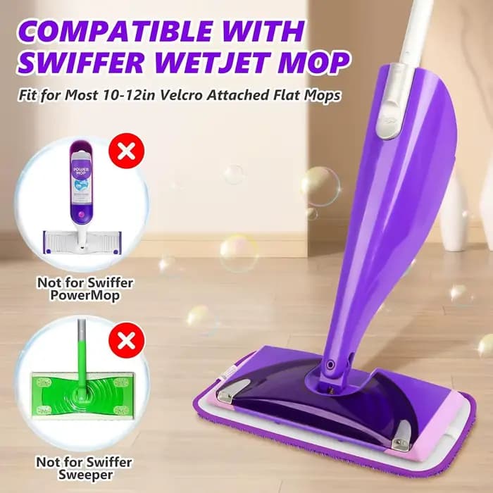Tampons de vadrouille réutilisables
