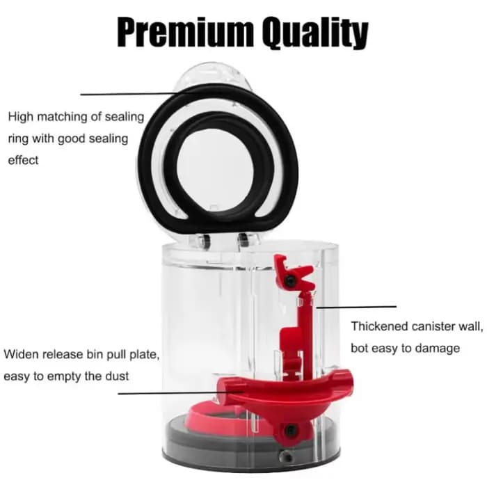 Poubelle pour aspirateur sans fil Dyson V12 Detect Slim V10 Digital