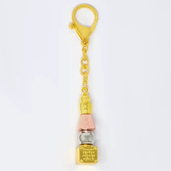 Porte-clés amulette Feng Shui, porte-clés traditionnel, parapluie blanc, déesse Wildoda, paix et chance, protection