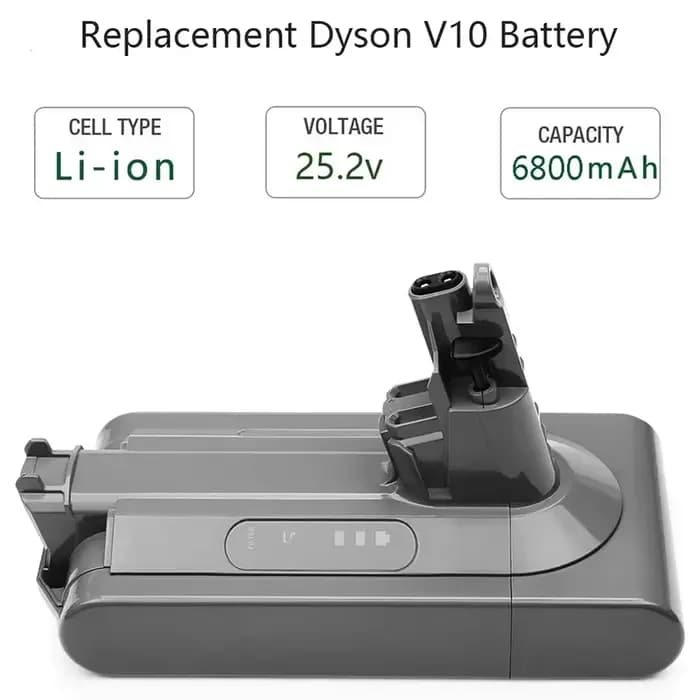 Batterie pour aspirateur Dyson V10 / SV12 / Animal V10 / Absolute 969352-02 206340 25