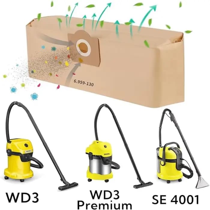 Sacs d'aspirateur pour Karcher 6.959 – 130.0