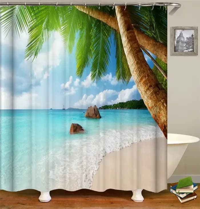Rideau de bain imperméable 180x180cm
