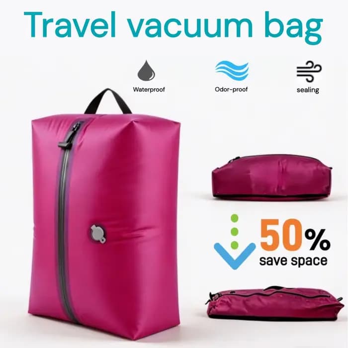 Sacs de compression sous vide 17L avec pompe à air