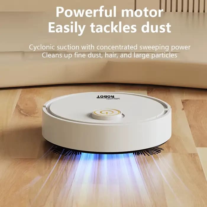 6000pa vadrouille Robot de balayage intelligent 3-en-forte aspiration
