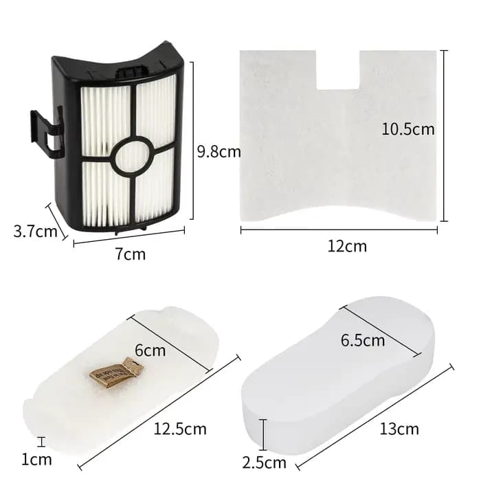 Filtre en mousse et HEPA pour aspirateur Shark HZ2000 HZ2002 HZ250 HZ251 HZ602 HZ700 HZ702 HH202 HH205 HZ500 UV580 XFFKHZ2000