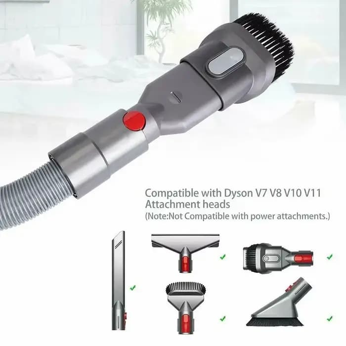 Tuyau d'extension amélioré compatible avec les aspirateurs sans fil Dyson V7 V8 V10 V11