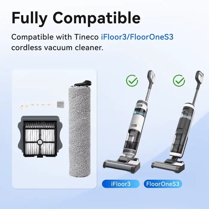 Kit de pièces détachées pour aspirateur laveur de sols sans fil Tineco IFloor S3 / Floor ONE S3