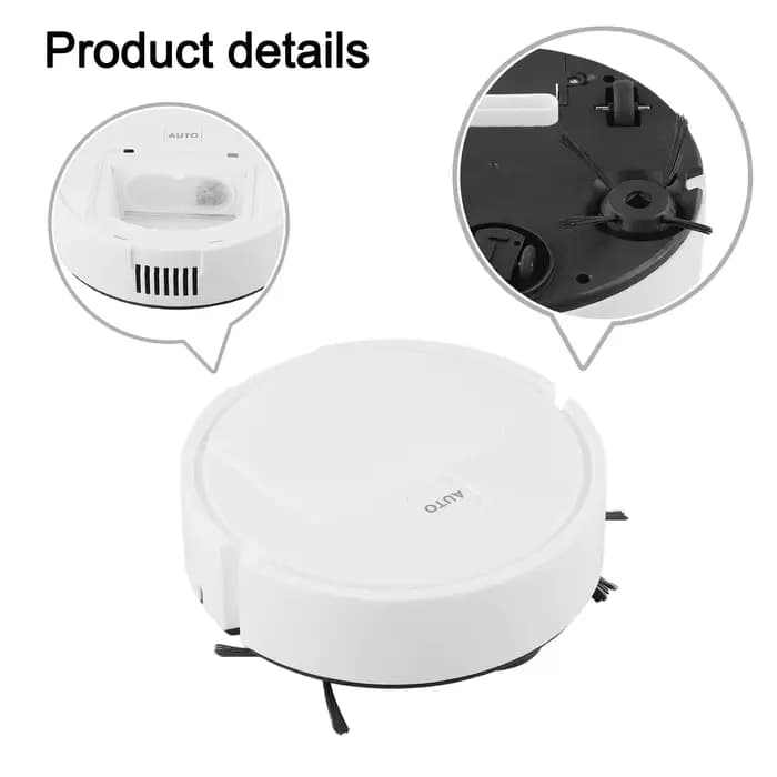 Programme automatique 3 en 1 aspirateur nettoyage à domicile Robot convivial brosse