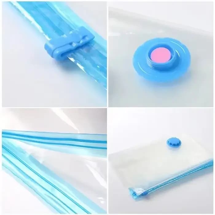 Sac sous vide et couvercle de pompe pour le rangement des vêtements