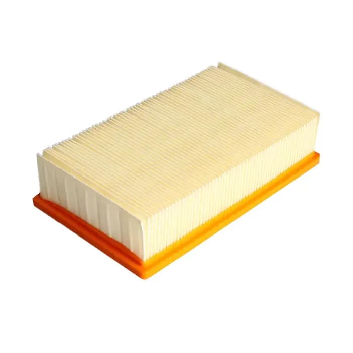 Filtre plat plissé de remplacement pour aspirateur Karcher NT 25/1