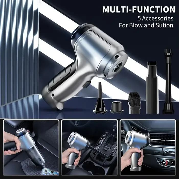 Aspirateur de voiture sans fil 95000PA, Machine de nettoyage puissante, Robot automobile, accessoires de voiture, appareil ménager, forte aspiration en cadeau