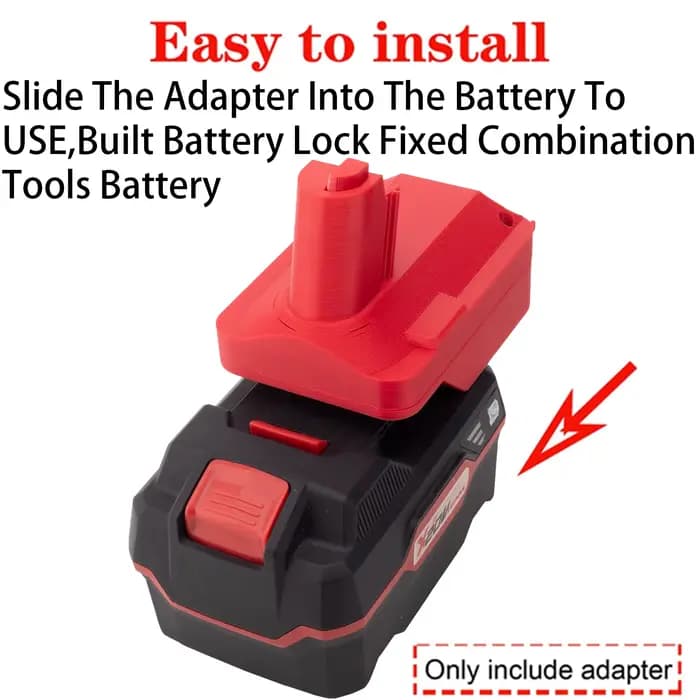 Adaptateur de batterie pour aspirateur DySon V7 V8 vers