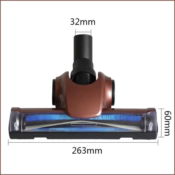 Brosse à air comprimé pour aspirateur 32 mm/35 mm