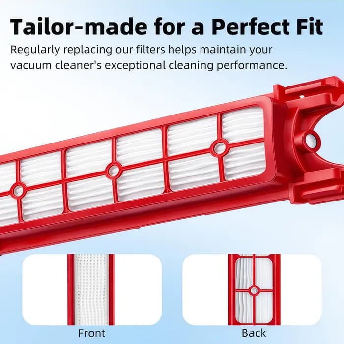 Lot de 4 filtres de rechange compatibles avec l'aspirateur sans fil Dyson PencilVac Fluffycones SV50FC AM